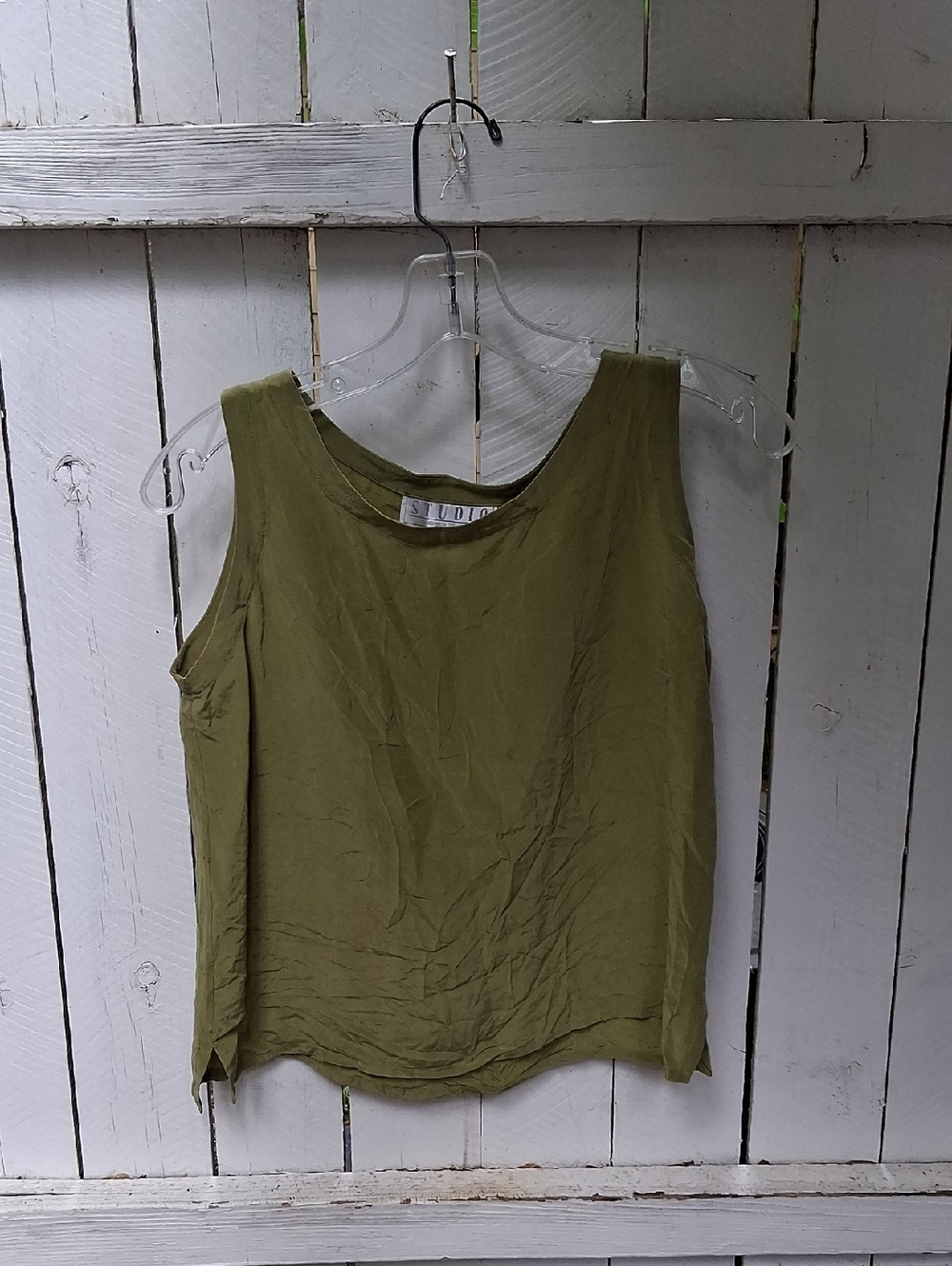 Studio Olive Sleeveless Tank Top